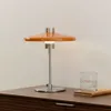 Lámpara de mesa Nuvira de acero cepillado - gris claro y pantalla naranja en Naranja - Lámparas de mesa, Uruguay | Kavehome, vista 2 de 7