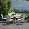 Mesa redonda de Patio Diámetro 141cm - Urbanite - Beige en Beige - Mesas de comedor, Uruguay | Ecowood, vista 2 de 4