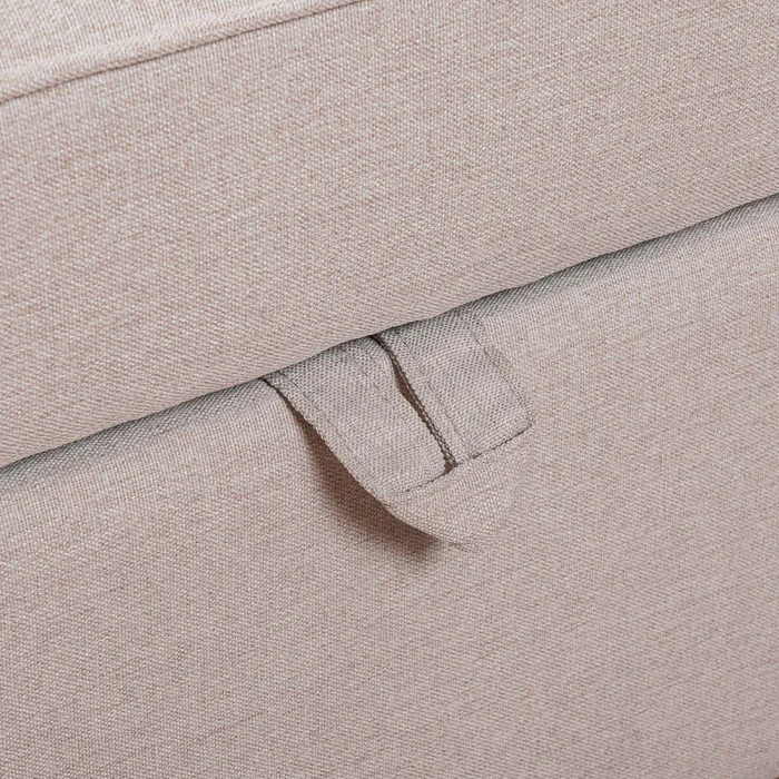 Sofá Cama 2 Cuerpos Tela Natural-beige Miley Beige en Beige - Sillones y sofás, Uruguay | Divino, vista 7