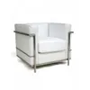 Poltrona le corbusier en Blanco - Butacas, banquetas y puffs, Uruguay | New York Home, vista 1 de 4