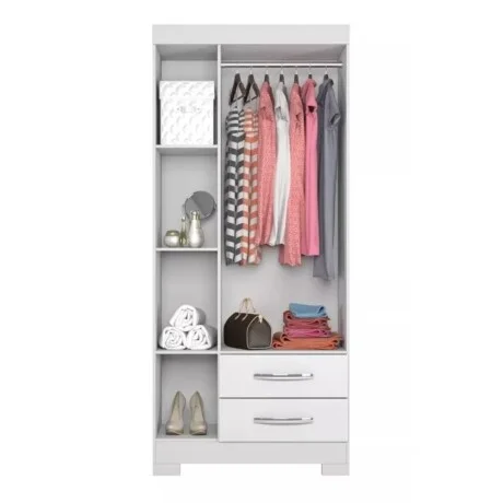 Ropero 3 puertas Flex en Blanco - Roperos y placares, Uruguay | La Cueva Muebles, vista 18
