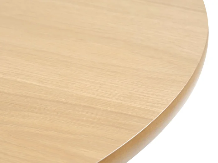 Mesa de comedor JEGIND Ø105 roble/negro en Madera natural - Mesas de comedor, Uruguay | JYSK, vista 2