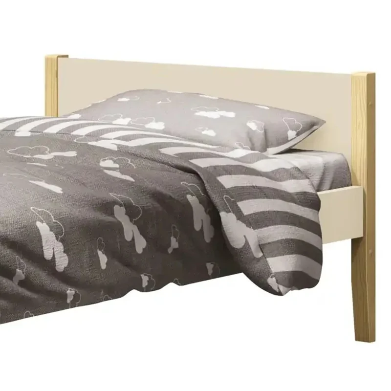 Cama 1 Plaza - Simba - Arena/Natural - Dormitorio, Uruguay | Ecowood, vista 4