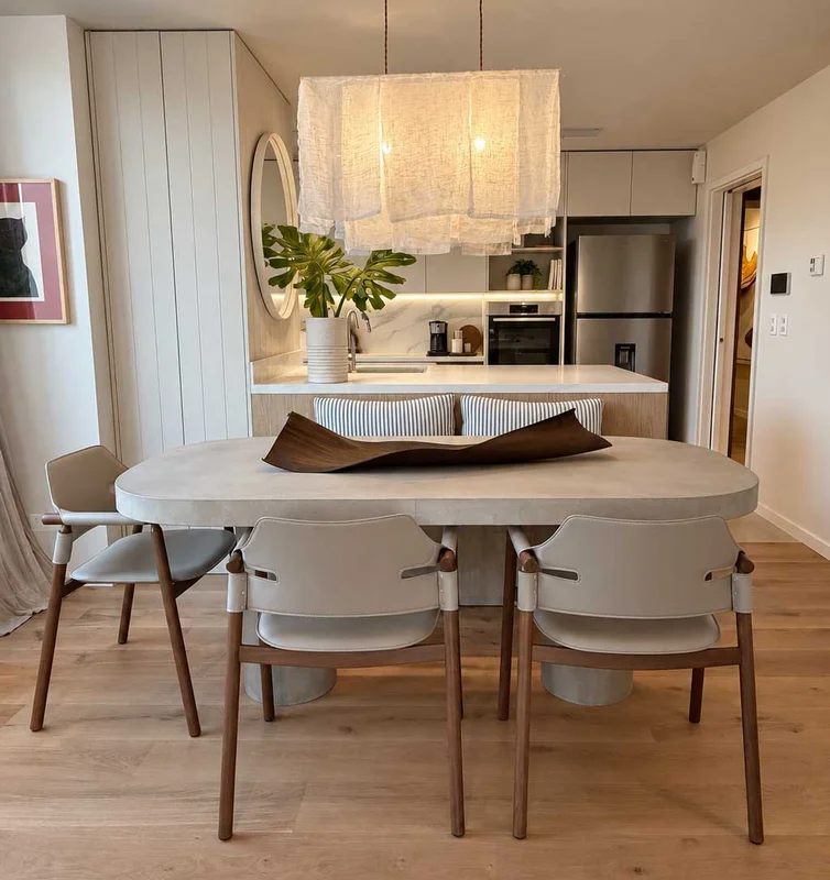 Mesa de comedor MISSOURI en Crudo Caliza - Mesas de comedor, Uruguay | Mezcla, vista 4