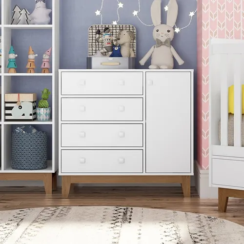 Cajonera Roma con puerta - Cómodas, Uruguay | RM Muebles y Deco