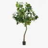 Árbol artificial Ficus con maceta negra 210 cm en Madera natural - Macetas, Uruguay | Kavehome, vista 1 de 5