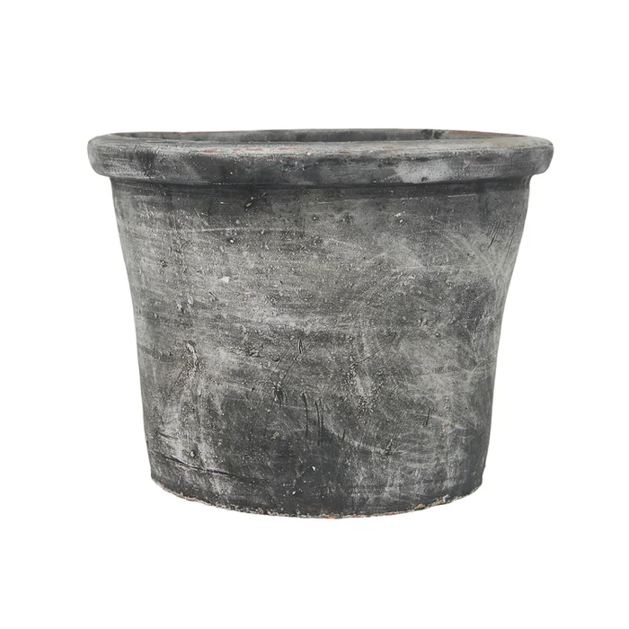 Macetero Clay - Grande en Gris - Canastos, Uruguay | Walnut, vista 2