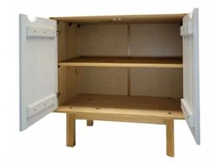 Aparador 2 P Mel/Gris Linea Nordica en Madera Maciza - Comedor, Uruguay | Que Sal Muebleria, vista 3