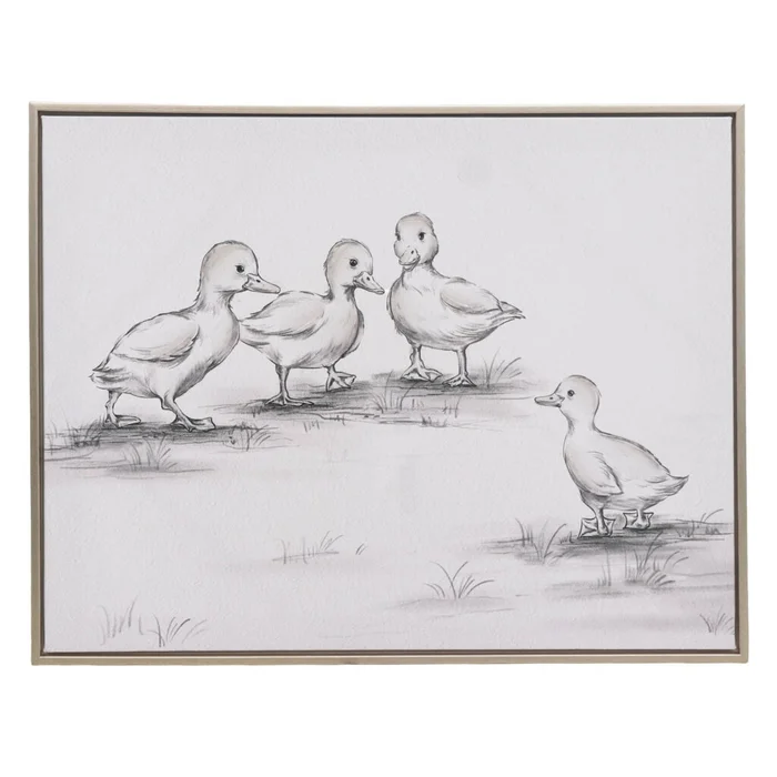 Cuadro Duks, 40x50, Bl Blanco Papel Ws247082b en Blanco - Decoración de pared, Uruguay | Divino