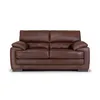 Sofá Oxford - Cuero Básico - 2 cuerpos - New Brown en Marrón - Sillones y sofás, Uruguay | NYR, vista 2 de 4