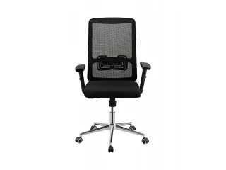 Silla Ejecutiva para escritorio Mesh en Negro - Sillas de escritorio, Uruguay | Quesal, vista 6
