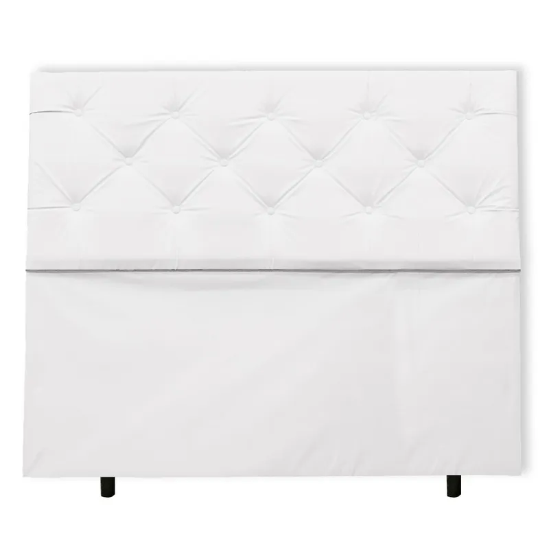 Respaldo Cabecera Extra King Size 193 cm – Luxo Ecocuero en Blanco - Respaldos de cama, Uruguay | Delta Center