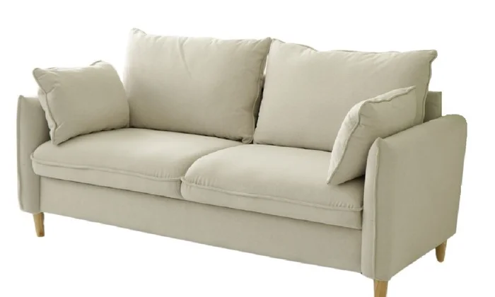 Sofa 3 cps BIG OSLO - Beige en Verde - Sillones y sofás, Uruguay | Finkel