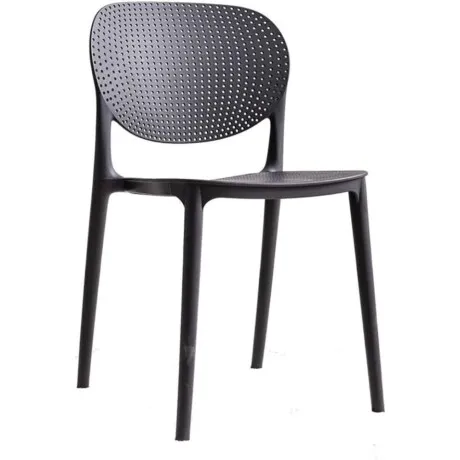 Silla Estela de jardin - Negro en Negro, Uruguay | La Cueva Muebles