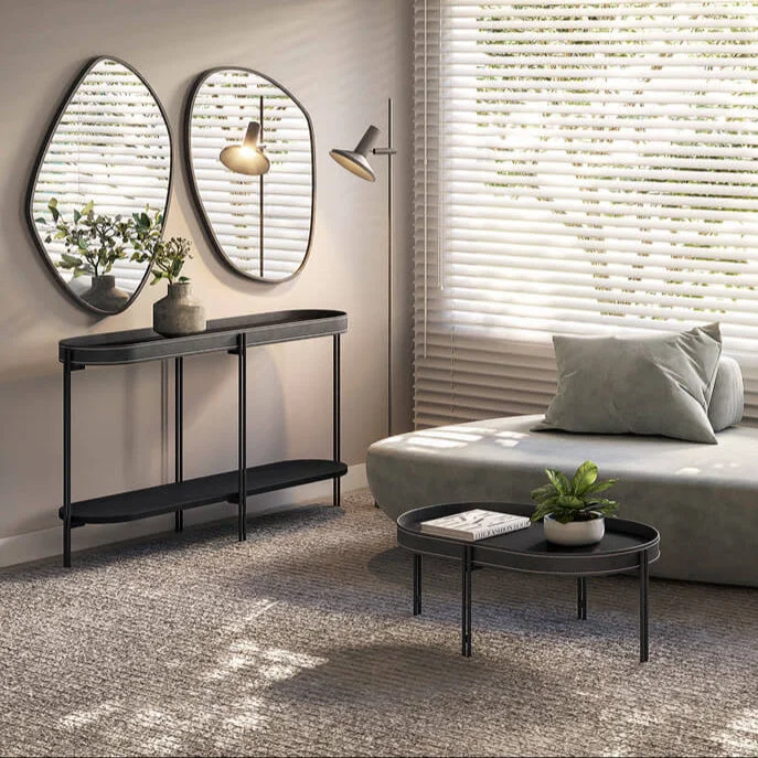 Aparador Monaco Buffet 140cm Cuero/Mdf en Madera natural - Aparadores y recibidores, Uruguay | Balton, vista 8