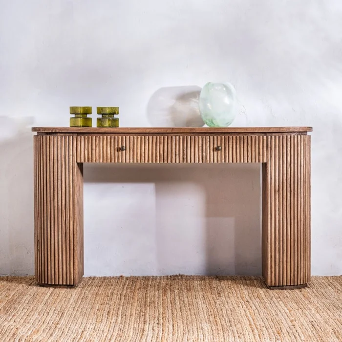 Consola Tramatto en Madera natural - Aparadores y recibidores, Uruguay | Aihaus