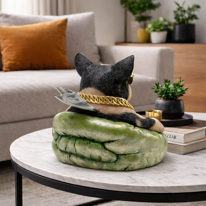 ALCANCÍA CHILLAX DOG Negro  en Verde - Decoración, Uruguay | Viasono, vista 2