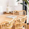 BANDEJA DE RATTAN CON SOPORTE / MESA AUXILIAR / BARCITO en Madera natural - Mesas de luz, Uruguay | La Iberica, vista 2 de 9