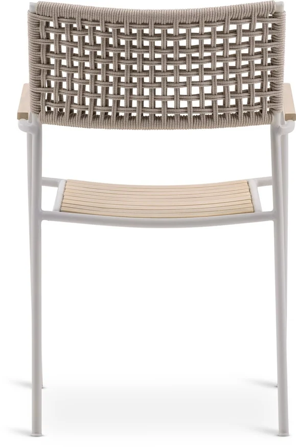 Silla apilable AJSTRUP beige en Beige - Muebles para el exterior, Uruguay | JYSK, vista 2