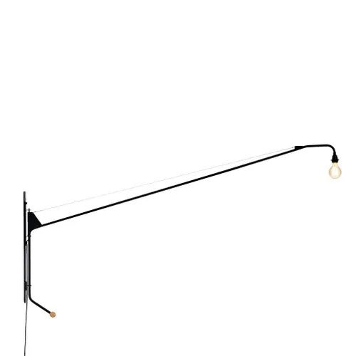 Potence wall lamp | Jean Prouvé en Negro - Lámparas colgantes, Uruguay | Mad for Modern