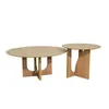 Mesa Ratona Melamina Natural-beige Savia Natural en Madera natural - Mesas de living, Uruguay | Divino, vista 2 de 2