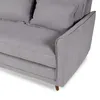 Sofá Realeza - Tela Microfibra - 3 cuerpos - 12074 (Ceniza) en Gris - Sillones y sofás, Uruguay | NYR, vista 5 de 7