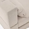 Puf cama convertible Arty beige 70 x 89 (200) cm en Beige - Butacas, banquetas y puffs, Uruguay | Kavehome, vista 6 de 10