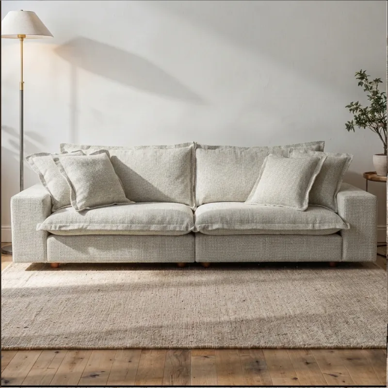 Sofa Dellis 2,70mt en Sofa Dellis Bruma, Sofa Dellis Japandi - Sillones y sofás, Uruguay | Casa Brava