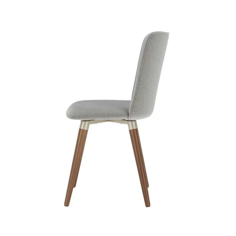 Silla De Comedor Madera Gris Ivete Giratoria en Gris - Sillas, Uruguay | Divino, vista 5