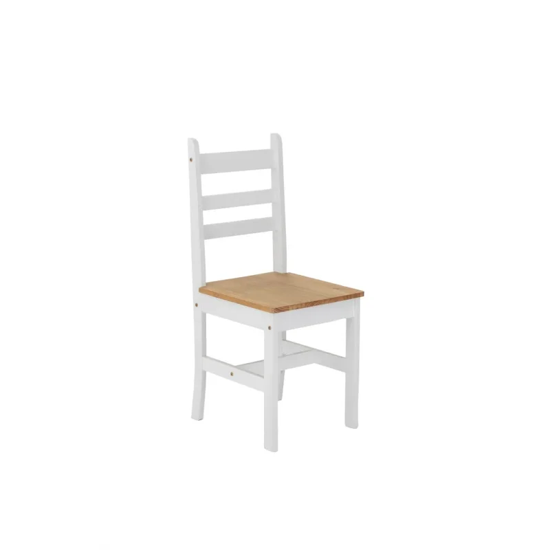 Juego De Comedor 6 Sillas - Madera - Blanco Línea Monterrey en Multicolor - Sillas, Uruguay | Ecowood, vista 3