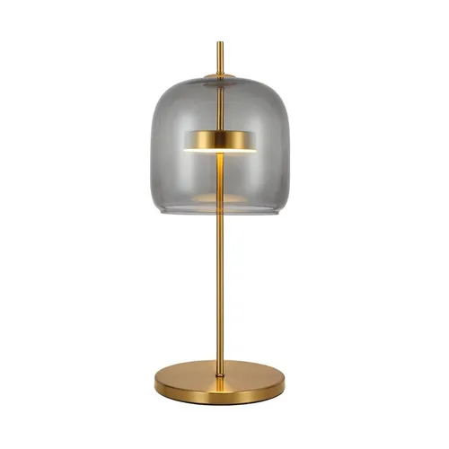 Lámpara de Mesa Niza Dorada – Luz LED Cálida y Diseño Moderno - Lámparas de mesa, Uruguay | Bascuhouse
