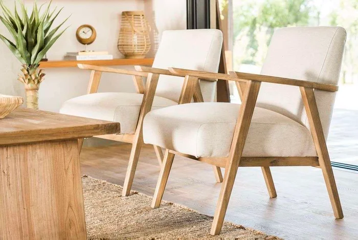 BUTACA MADISON - FRESNO Y CRUDA en Blanco - Butacas, banquetas y puffs, Uruguay | La Iberica, vista 12