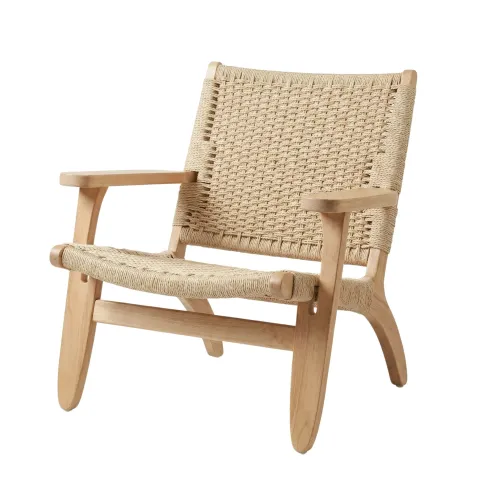 Butaca Hanoi - Madera natural de Caucho - Sillones y sofás, Uruguay | Berna home