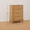 Cómoda Nest 4 Cajones Tauri - Mesas de luz, Uruguay | Aihaus, vista 2 de 2