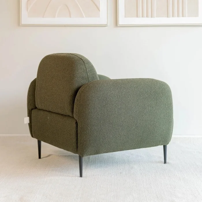 Sofá Giovanni - 1 cuerpo / Verde Oliva en Verde - Butacas, banquetas y puffs, Uruguay | Fábrica Italiana, vista 3