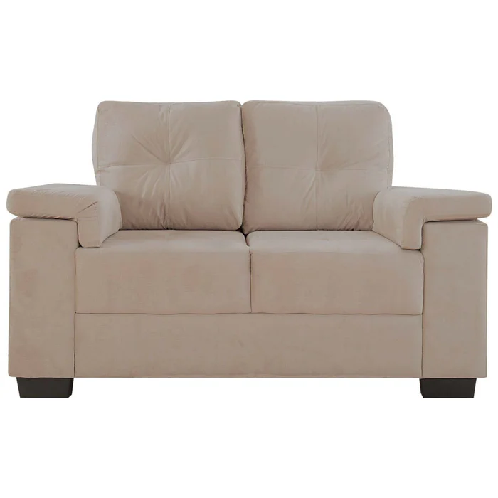 Sillón 2 Cuerpos Tela Natural-beige Luares Arena en Beige - Sillones y sofás, Uruguay | Divino, vista 3