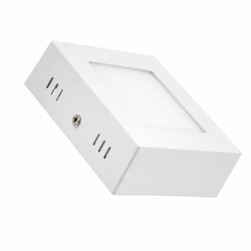 Panel LED Cuadrado de Adosar 6W Luz Cálida en Blanco - Lámparas colgantes, Uruguay | Serlux