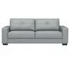 SOFA 100% CUERO - 3 CUERPOS - MODELO DOMINI - GRIS en Gris - Sillones y sofás, Uruguay | Champagne Home, vista 1 de 5