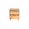 Mesa De Luz Madera Maciza Nordica 2 Cajones - Linea Dublin en Madera natural - Mesas de luz, Uruguay | Rústico Hogar, vista 2 de 4