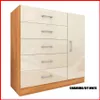 Comoda 5 cajones y puerta – Miami - Cómodas, Uruguay | Punto Unión, vista 2 de 7