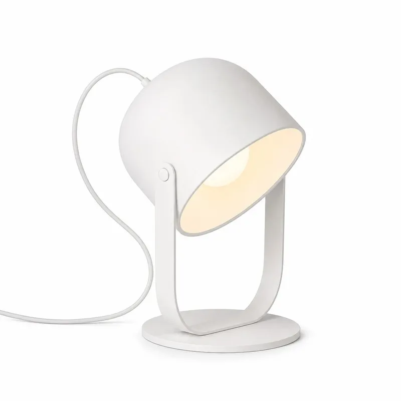 Luminaria Focus - White en Blanco - Lámparas de mesa, Uruguay | Samic