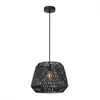 Colgante de fibras naturales 40cm - NEGRO en Negro - Lámparas colgantes, Uruguay | Iluminica, vista 1 de 6