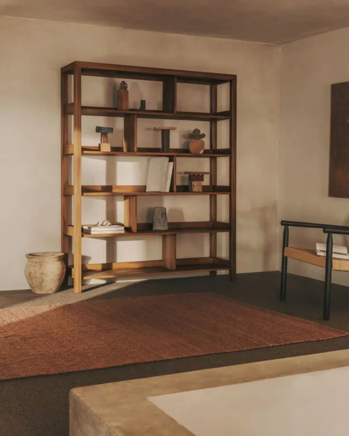 Alfombra Sallova de yute rosa 160 x 230 cm en Rosa - Muebles para el exterior, Uruguay | Kavehome, vista 2