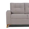 Sofá Katrina - Tela Microfibra - 2 cuerpos - 10287 (Tostado) en Marrón - Sillones y sofás, Uruguay | NYR, vista 3 de 6