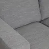 Sofá Con Funda Desmonttable 2 Cuerpos Tela-y-madera Gris Charlie en Gris - Sillones y sofás, Uruguay | Divino, vista 4 de 5