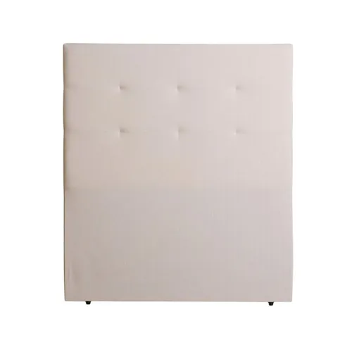 Respaldo Plaza y media tela natural - Beige en Beige - Respaldos de cama, Uruguay | La Cueva Muebles