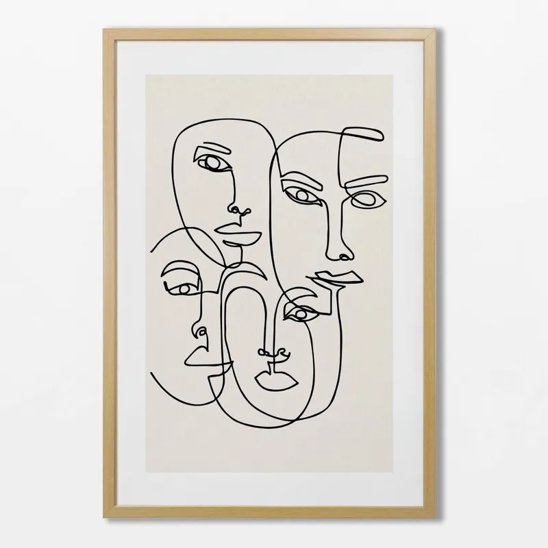 Abstractos Neutros - Serie N.05 - Láminas, Uruguay | La Cuadrería