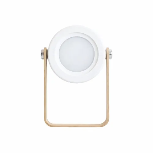 Lámpara De Mesa Mungay Recargable Dimm Blanca en Blanco - Lámparas de mesa, Uruguay | Unilux