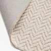 Alfombra Calira de lana jacquard trenzado beige 300 x 200 cm en Beige - Textiles, Uruguay | Kavehome, vista 7 de 8