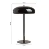 Luminaria de Mesa Scott Negra en Negro - Lámparas de mesa, Uruguay | Unilux, vista 5 de 7
